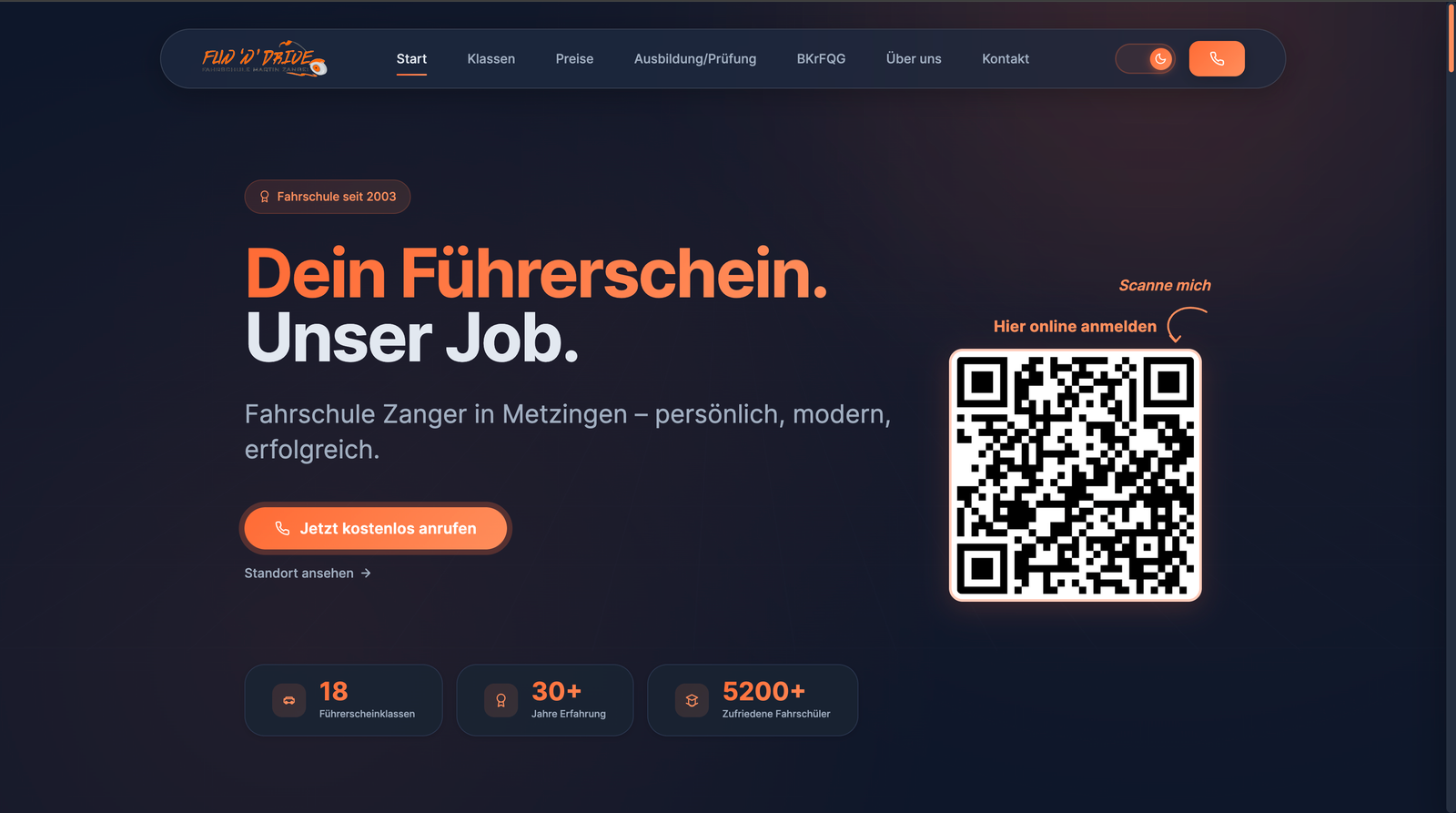 Step 4 Escrima Website – Responsive Design und Gallery