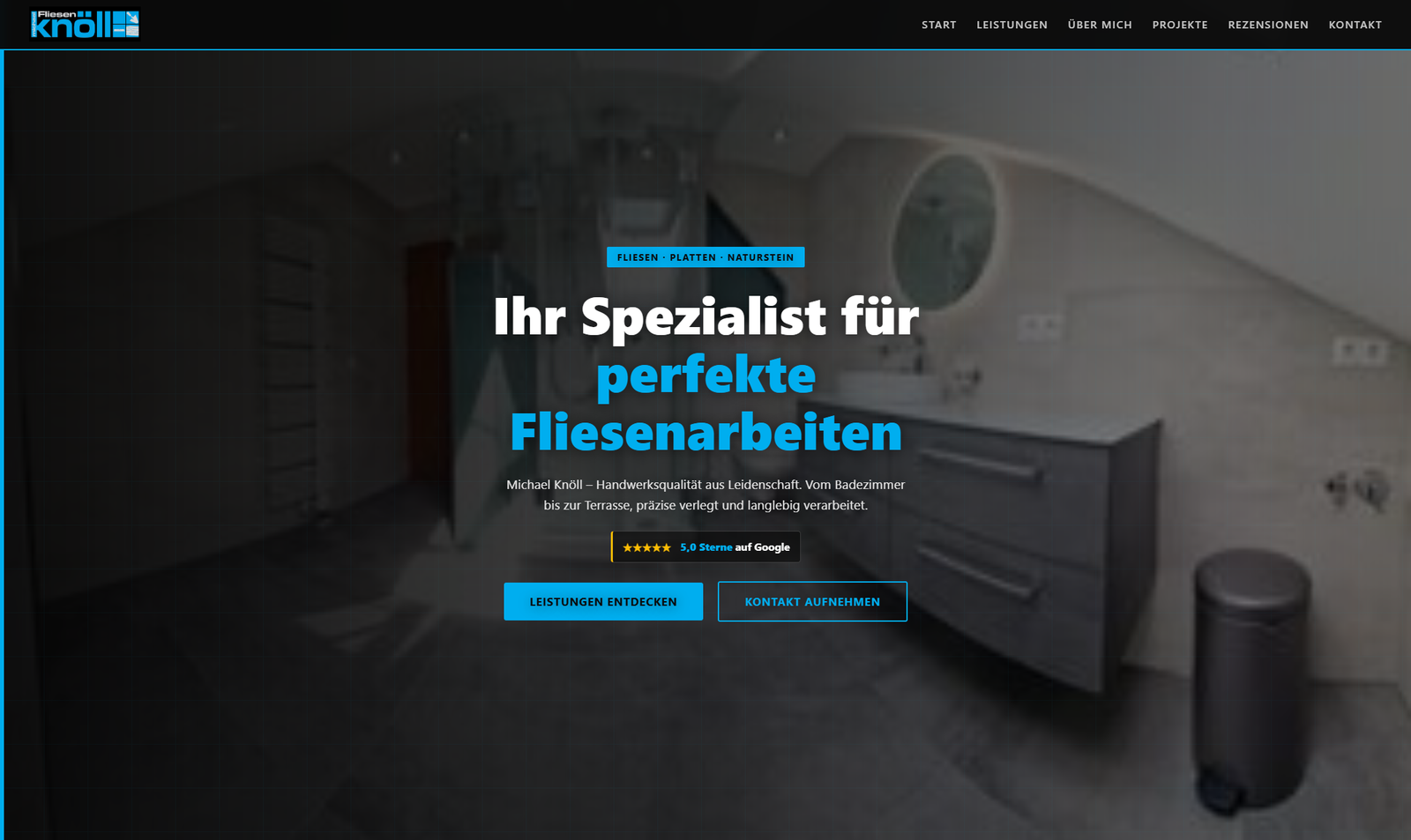 Step 4 Escrima Website – Responsive Design und Gallery